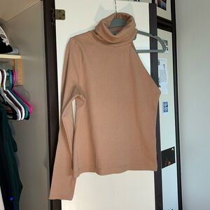 Calvin Klein Jeans One Sleeve Turtleneck